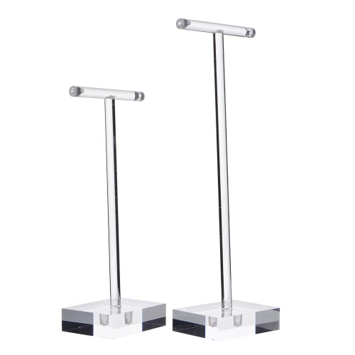 1Set Acrylic Earring Display Rack White Jewelry Storage Stand
