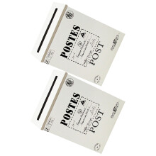 2er set wandbriefkästen eisen, vintage, zur wandmontage