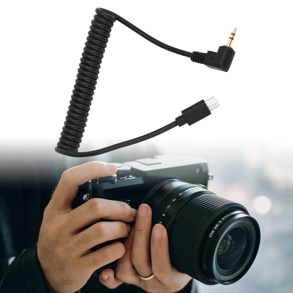 1M 2.5Mm Camera Shutter Release Cable For Fuji X Series, Micro Usb 7621353575026