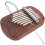 Durable Kalimba 8-Ton Mini Tragbar 9