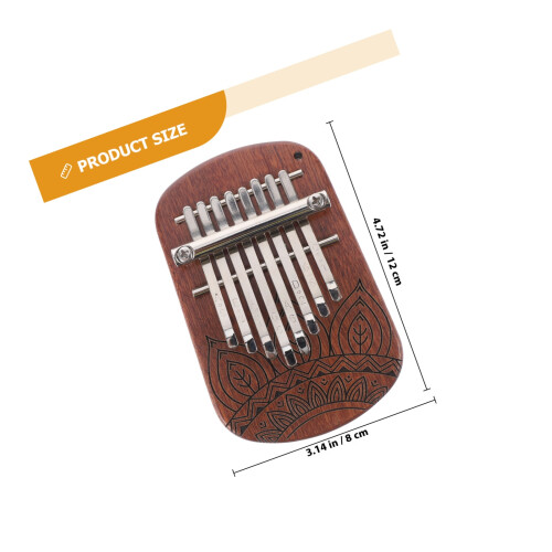 Durable Kalimba 8-Ton Mini Tragbar 1