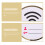 Wifi Schild Rund Acryl Hotel Wlan Passwort 10