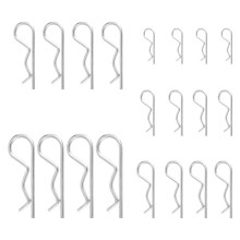 20PiÚces Goupilles R Argent Acier Carboné Pour Fixation Mécanique