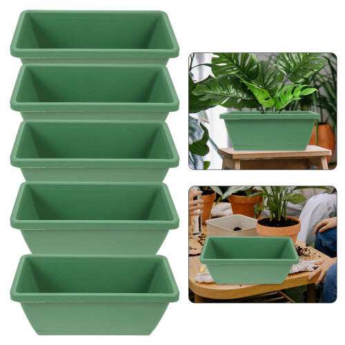 5 Sets Gemüse Anbaubox, Verdickte Pflanzgefäße Mit Einschüben 2