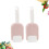 2 Sets Rice Spoon With Holder And Cover Kitchen Tool Pink 8