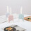2 Sets Rice Spoon With Holder And Cover Kitchen Tool Pink 2