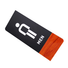 Toiletten Schild Acryl Badezimmer Einkaufszentrum Herrenmodell