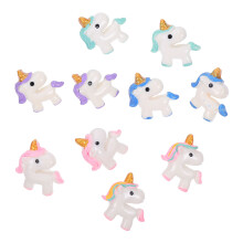 10 cartoon-süße einhorn-spangennägel für fotos und notizen