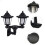 Solar Wandlampe Mit Köpfen Für Garten 7
