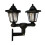 Solar Wandlampe Mit Köpfen Für Garten 11