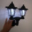 Solar Wandlampe Mit Köpfen Für Garten 3