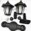 Solar Wandlampe Mit Köpfen Für Garten 5