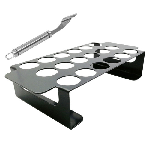 1 Set Grillrost Für Hähnchenschenkel Mit Pfefferentkerner