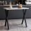 AINPECCA (X Style Legs- White) Rectangular Bar Table 7