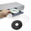 40Pcs White Plastic Cd Dvd Storage Case Clam Shell Clear Disc Holder 8
