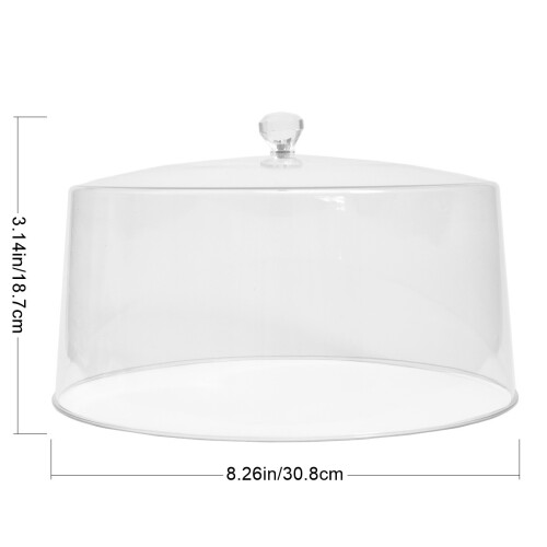 1St Transparente Gewölbte Kunststoff Kuchenhaube Für Buffet 1
