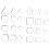 24 Keks Ausstecher Set Metall 1