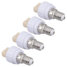 4er-Pack Lampenfassungs-Adapter, E14 auf G9, Lampensockel-