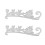 2 metall schneidematrizen weihnachts mit schlitten diy 5