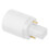 g24d auf e27 adapter, hitzebeständig, 2- in e27 für led 7