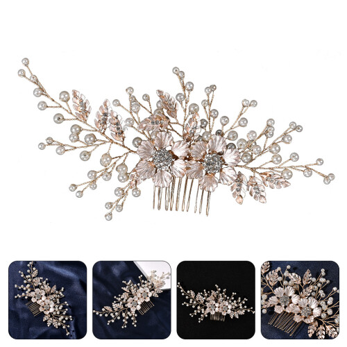 Comb Shape Hair Accessories For Wedding Special Events 1pcs 2