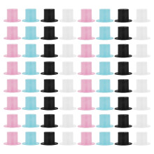 120 Stuks Tophoeden Voor Knutselen Mini Decoratie Meneer Man