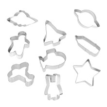 9 Outer Space Backform Keksform Kreative Plätzchen Edelstahlform
