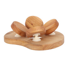 1Wood Sauna Rugleuning Ergonomisch Khaki Rugsteun