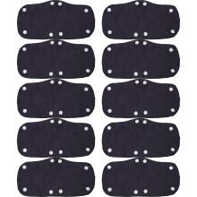 10Pièces Accessoires Casque Bandeau Sweat Respirant Polyester