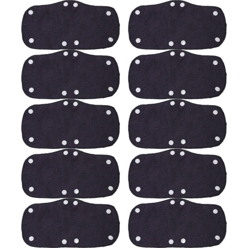 10Pièces Accessoires Casque Bandeau Sweat Respirant Polyester
