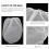 5St Witte Polyester Fine Mesh Filterzakken Voor Verf En Filters 8