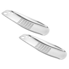 2Stk Küchenzubehör Aus Knoblauchpresse (Silber)
