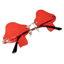 Mushroom Sonnenbrille Irregulär Randlos Für Frauen Männer