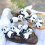 4 Keramik Panda Essstäbchenhalter, +Weiß 4
