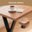 (Oak) Bar Table Kitchen island Breakfast Counter 4
