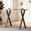 (Oak) Bar Table Kitchen island Breakfast Counter 8