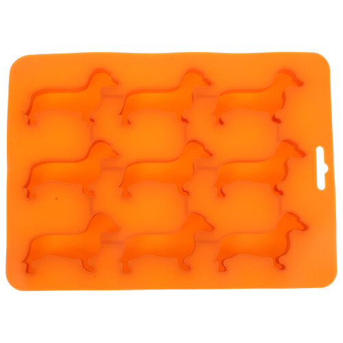 2Stk. Lebensmittelechte Silikonform Für , , Hundemuster 1