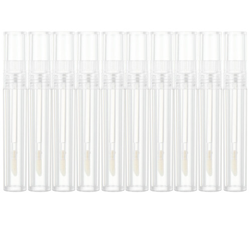 10 leere transparente Lipgloss- 5 ml, nachfüllbare Behälter 2