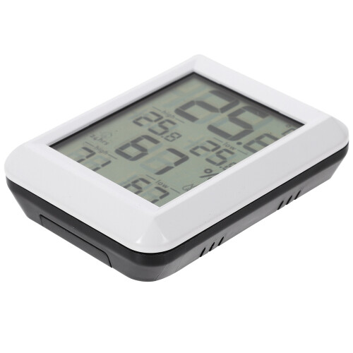 digitaler hygrometer-thermometer, luftfeuchtigkeitsmesser, hochpräzise weiß 2