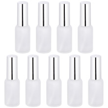 9Teile Dull Polish Ätherische Glasflasche 100ml Weiß