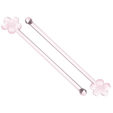 2Stk Rührstäbchen Für Cocktail Wiederverwendbar
