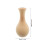 Unfinished Wood Vase Blank Blumen Vase Set 2