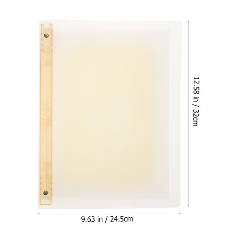 Loose Leaf Book Cover Chic Binder Notepad Shell Schutz (A4) 1