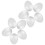 10Pièces Œufs En Mousse Blanche Pour DIY Décorations Printanières 1