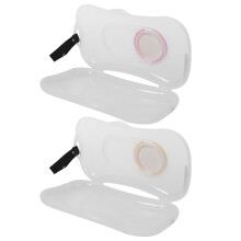 2 Stück Wipe Box Baby Outdoor Behälter Tragbare Feuchttüchertüten