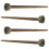 4 stuks gongmallets met handvat voor percussie 1