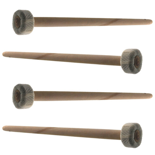 4 stuks gongmallets met handvat voor percussie