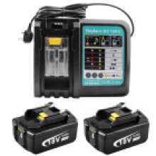 (2xBattery & 1xCharger) For Makita 18V 6.0Ah Battery + Charger For Makita BL1860 LXT Li-ion BL1830 BL1850