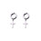 ohrring cuff piercing unisex ohrschmuck stahlfarben 6