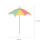 100 Stks Drinkparaplu's Cupcake Toppers Tropisch Decoratie 3